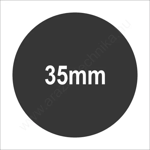 35mm FEKETE körcímke TT (1.000db/40)