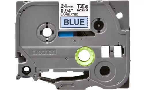 Brother P-touch 24mm KÉK-FEKETE TZe-551 szalagkazetta