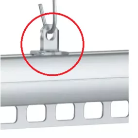 Függesztősín -hez DecoLine- akasztó fül