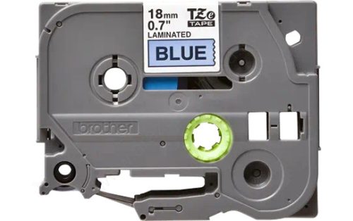 Brother P-touch 18mm KÉK-FEKETE TZe-541 szalagkazetta