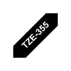Brother P-touch 24mm FEKETE-FEHÉR TZe-355 szalagkazetta