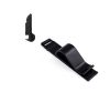 CLIP csipesz üveglapra - FEKETE (+árkazettához adapter)