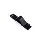 CLIP csipesz üveglapra - FEKETE (+árkazettához adapter)