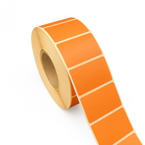 40x25mm THERMO címke - NARANCS (2.000 db/40)