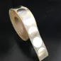 20mm körcímke - EZÜST papír (1.000 db/tek)