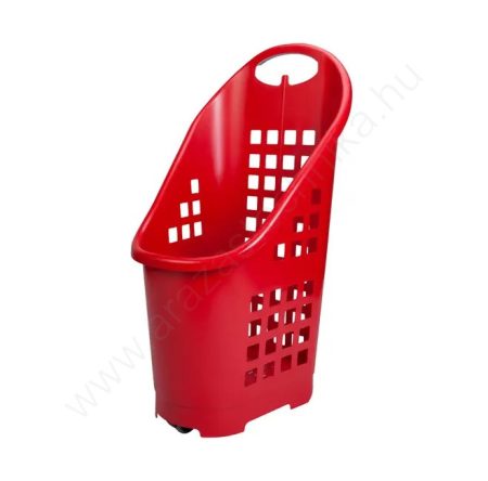 Flexicart 64L gurulós kosár - PIROS