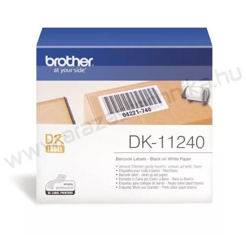 Brother DK-11240 öntapadó címke 102x51mm