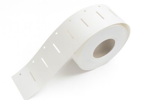 Függő címke 30x50mm EGYEDI felirat (1.000db/tek)