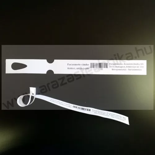 Faiskola címke 25x248 mm (1.000 db) nyomtatható