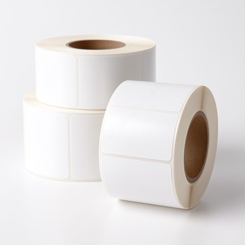 70x35mm PET Matt WHITE (1.000db/40) - fehér címke
