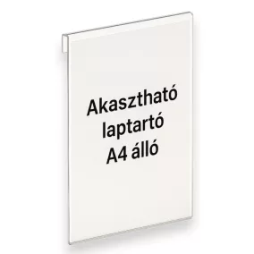 Laptok ládára - A4 álló PET