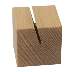 Fakocka 30 mm bükk, döntött horony - lakkozva