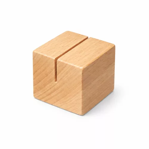 Fakocka 30 mm bükk,  egyenes horony - lakkozva
