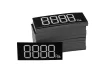 Digitális etikett 50x18 mm FEKETE alap (300db/cs)