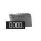 Digitális etikett 50x18 mm FEKETE alap (300db/cs)