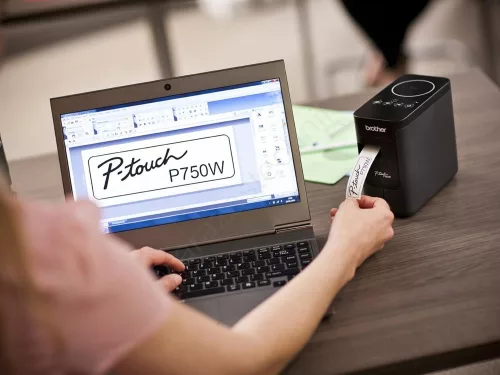 Brother PT-P750W címkenyomtató - TABLET-ről is!