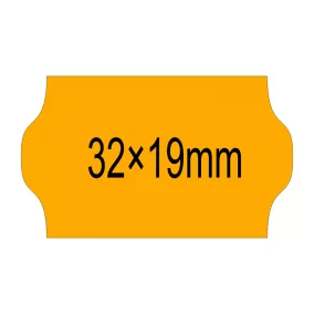32x19mm ORIGINAL - FLUO narancs árazószalag