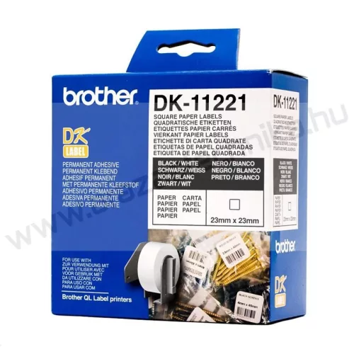 Brother DK-11221 öntapadó címke 23x23mm