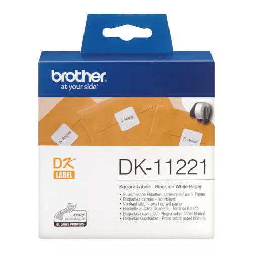 Brother DK-11221 öntapadó címke 23x23mm