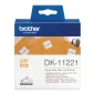 Brother DK-11221 öntapadó címke 23x23mm