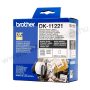 Brother DK-11221 etikett 23mm x 23mm 1000db/tekercs