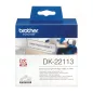   Brother DK-22113 folyamatos címke 62mmx15,24m ÁTLÁTSZÓ műanyag