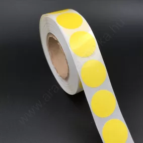 20mm PP - CITROM körcímke - REM. visszaszedhető (1.000db)