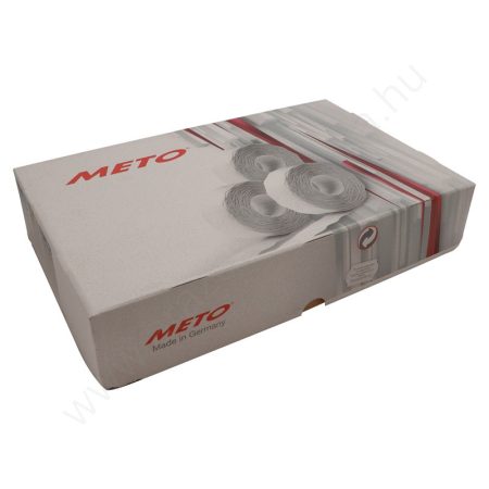 26x12mm METO EC fluo piros árazószalag (8532126)