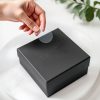 25mm átlátszó körcímke - PP CLEAR műanyag lezárócímke (1.000db/40)