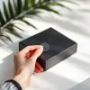 25mm átlátszó körcímke - PP CLEAR műanyag lezárócímke (1.000db/40)