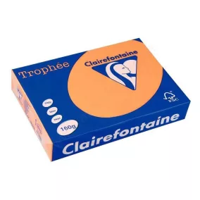   Fénymásoló papír A4 (160gr) narancs 1042 (250ív) Clairefontaine Trophée