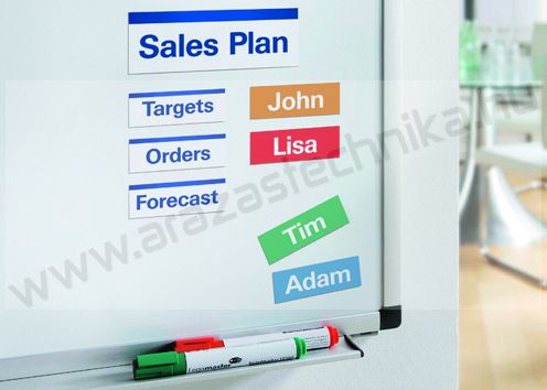 J8871-5 Avery nyomtatható mágnes lap  78x28mm