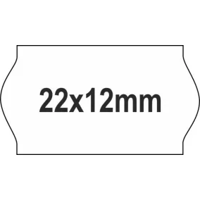 22x12mm 8+TEX EXTRA ERŐS ORIGINAL árazócímke
