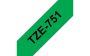 24mm Brother TZe-751 zöld/fekete