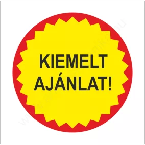 35mm FLASH - KIEMELT AJÁNLAT címke (1.500db/tek)