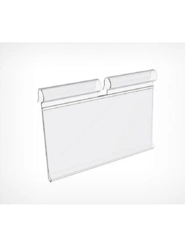 Kampóvégre árcímketartó tok 40x60mm