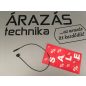 TEXTIL 12cm körszál PE - fekete zsinór (100db/cs)