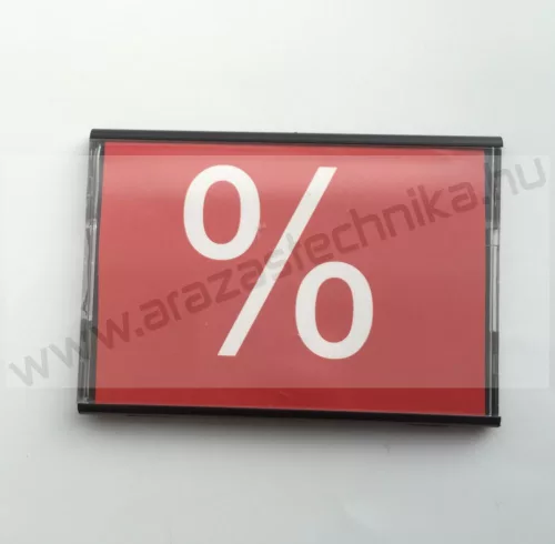 Árkazetta PromoLabel 70x49mm FEKETE