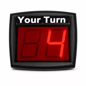 Ügyfélhívóhoz kijelző LCD display - Turn System