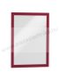 Duraframe®  A4 - mágneses plakátkeret öntapadó hátlap (4882-03) - piros RAL3001