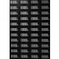  Digitális öntapadós etikett 48x25mm ( 44 db/ív) (100ív/#) FEKETE