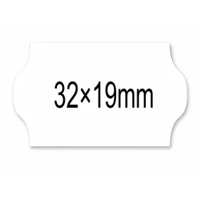 32x19mm Original FEHÉR árazószalag (1.000db/tek)