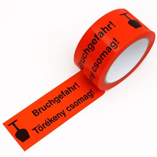 Csomagzáró szalag 50mm x 66fm - TÖRÉKENY csomag!
