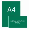 A4 zöld PVC lap [210x297mm] folyékony krétával írható