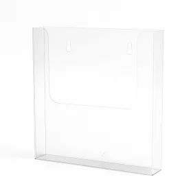 Prospektustartó fali A4  - álló plexi szórólaptartó