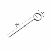 TÜSKE - ( 5cm) INOX árcímke tartó