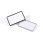 CLIP CARD mágneses névkitűző 40x75mm (8129-10) - szürke (25db/cs)