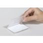 CLICK FOLD mágneses névkitűző 40x75mm (8212-19) 10db/cs