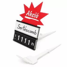 Árkazetta SZETT 74x51mm + tüske + csillag
