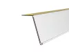 DÖNTÖTT ársín 39x1330mm - ÁTLÁTSZÓ hátlap - filmragasztó